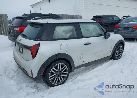 2025 Mini Hardtop Cooper S из США, поврежденный, VIN WMW23GD00S2W25411